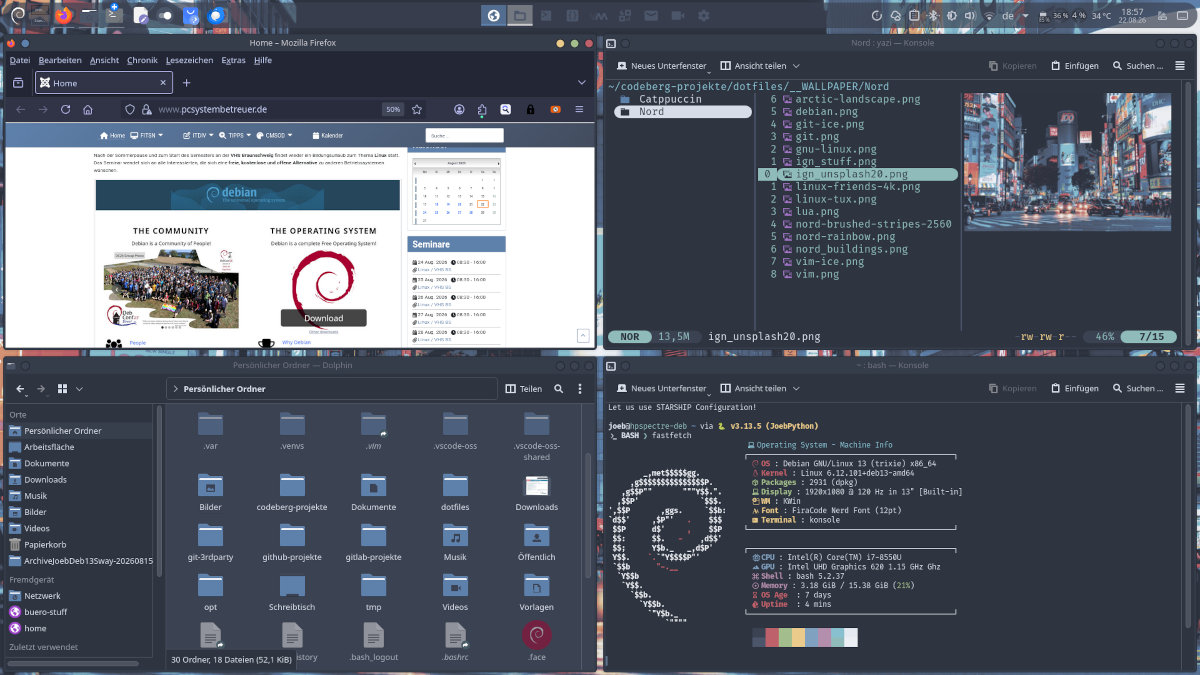 Debian KDE System 2026
