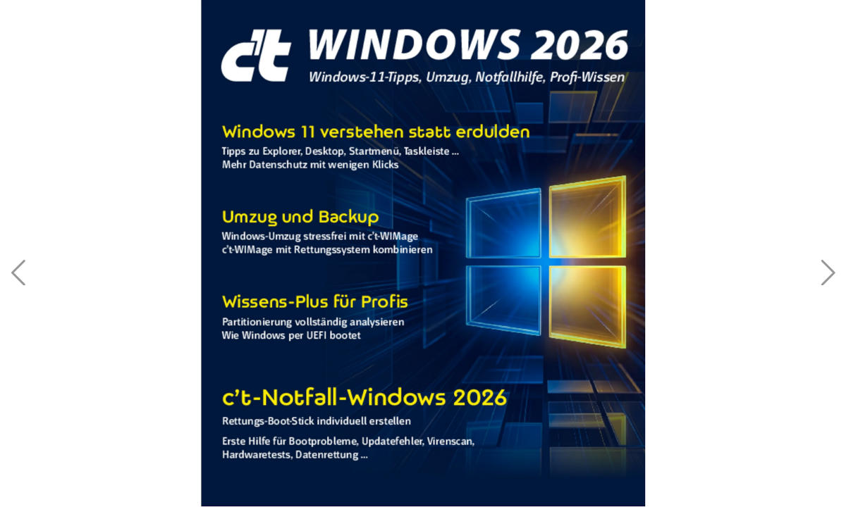 c't Windows 2026 Sonderheft