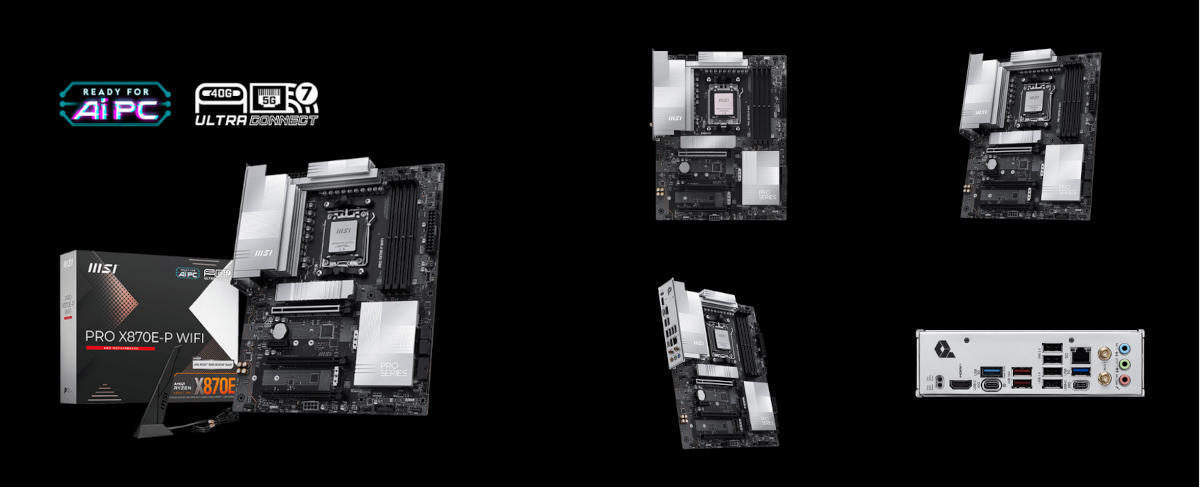 MSI PRO X870E-P Wifi (AM5) - Rechercheplattform 2026/01