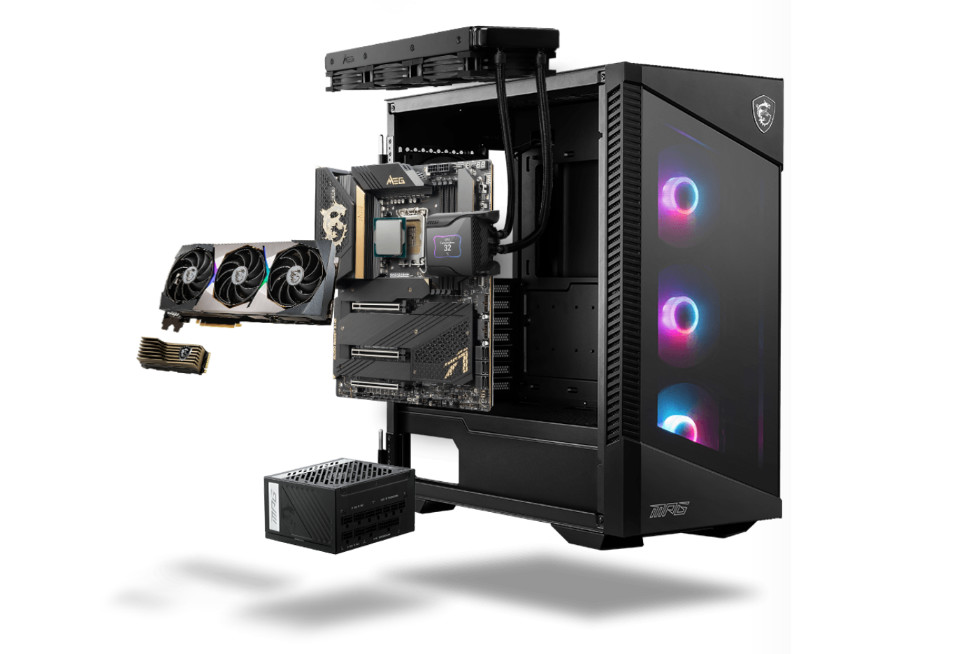 MSI Website Anfang 2024 - https://de.msi.com/Landing/poweredbymsi